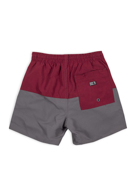 District75 Swimsuit Bermuda Kids Swimwear Swim Shorts Burgundy