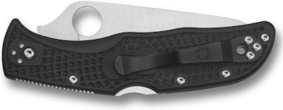 Spyderco Σουγιάς Μαύρος