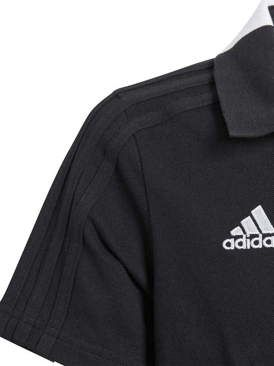 Adidas Polo pentru copii Cu mâneci scurte Negru Condivo 18