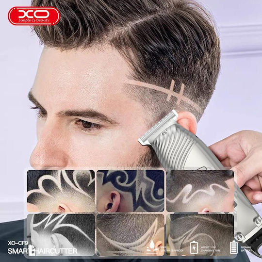 XO Rechargeable Hair Clipper Gray 16.012.0009