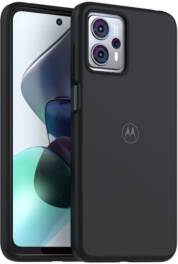 Motorola Back Cover Silicone Black (Moto G23)
