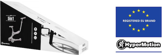HyperMotion Παιδικό Πατίνι 5 in 1 Τρίτροχο για 2+ Ετών Γαλάζιο