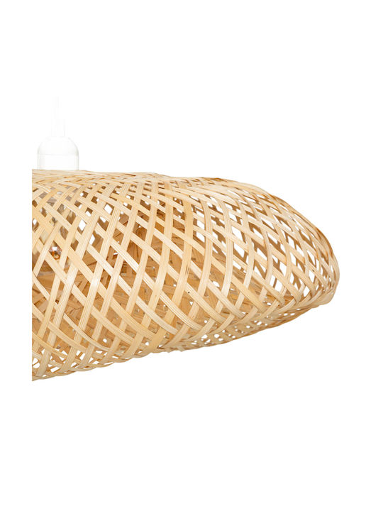 Atmosphera Beddy Κρεμαστό Φωτιστικό Μπεζ Boho με Ντουί E27 51x18x36εκ.