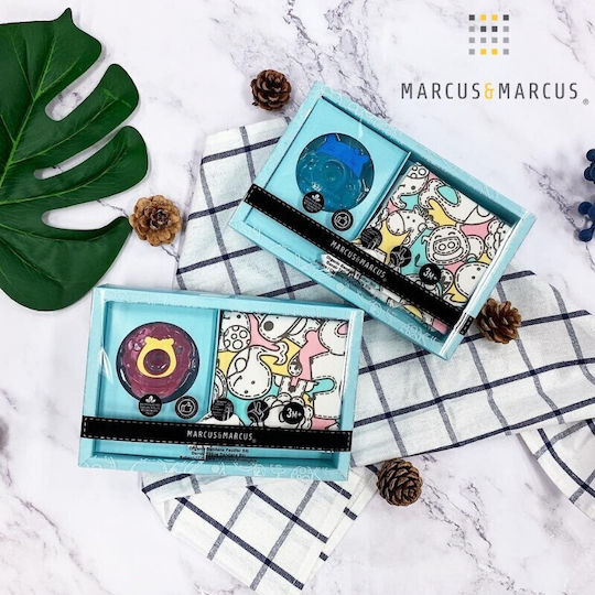 Marcus & Marcus Σαλιάρα Ανατομική Πιπίλα Σιλικόνης Ιπποπόταμος
