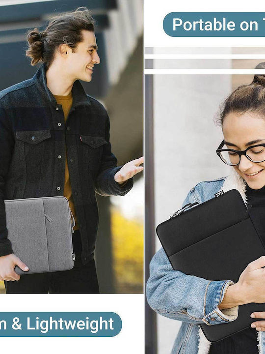 ZYB Αδιάβροχη Θήκη για Laptop 14" σε Μαύρο χρώμα 1000-42210098