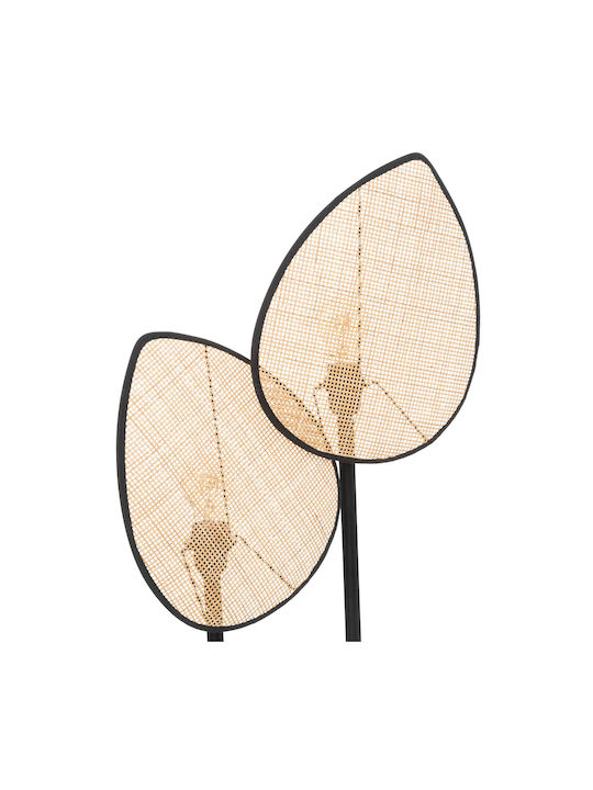 Floor Lamp H143cm. with Socket for Bulb E27 Beige