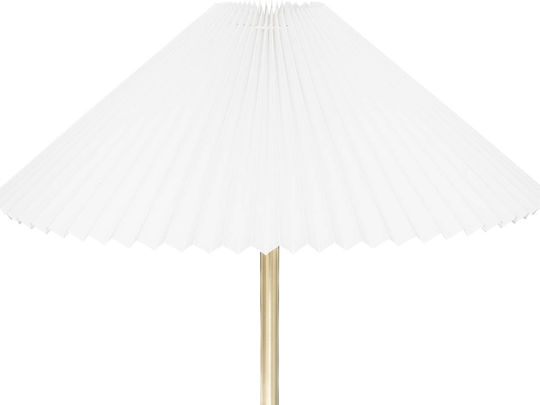Floor Lamp H150cm. with Socket for Bulb E27 Gold