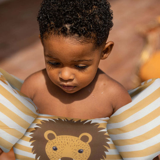 Swim Essentials Lion Swimming Armbands from Foam 2-6 years with Chest Support Orange