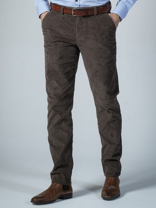 Dors Men's Trousers Chino Brown