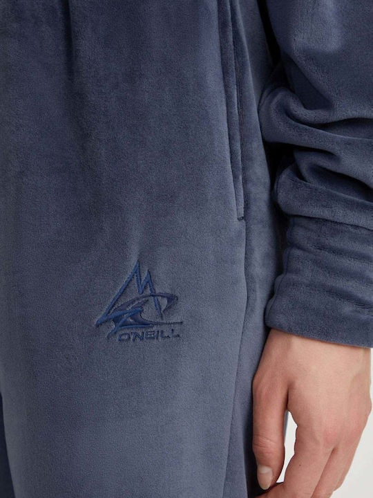 Jogginghose Samt Blau
