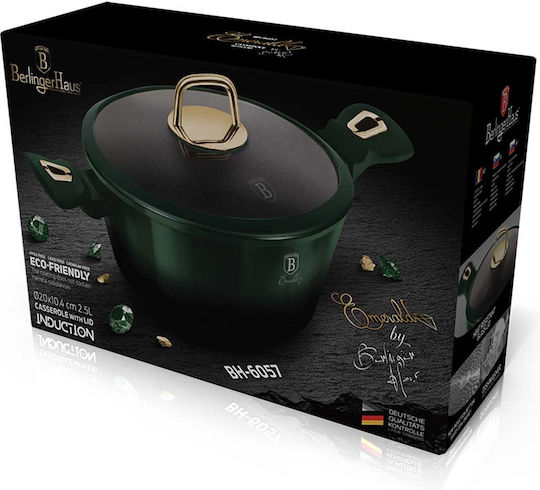Berlinger Haus Emerald Collection Βαθιά Κατσαρόλα από Αλουμίνιο 2.2lt / 20cm