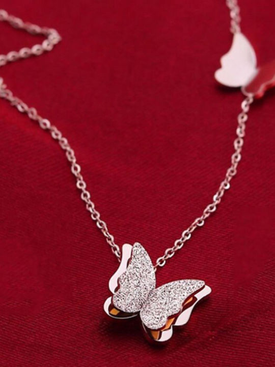 Callajewels Set mit Halskette & Ohrringe aus Stahl Vergoldet