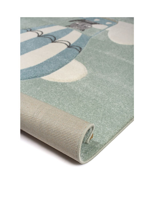 Viokarpet Yolo Kids Rug Turcoaz 140x200cm