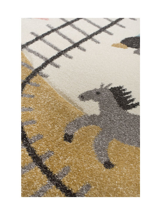 Viokarpet Yolo Детско килимче Бял 140x200см
