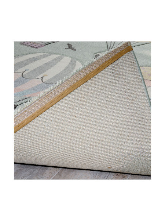 Tzikas Carpets 64047-40 Παιδικό Χαλί Πράσινο 133x190cm