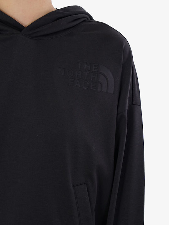 Women's Sweatshirt Hooded Black
