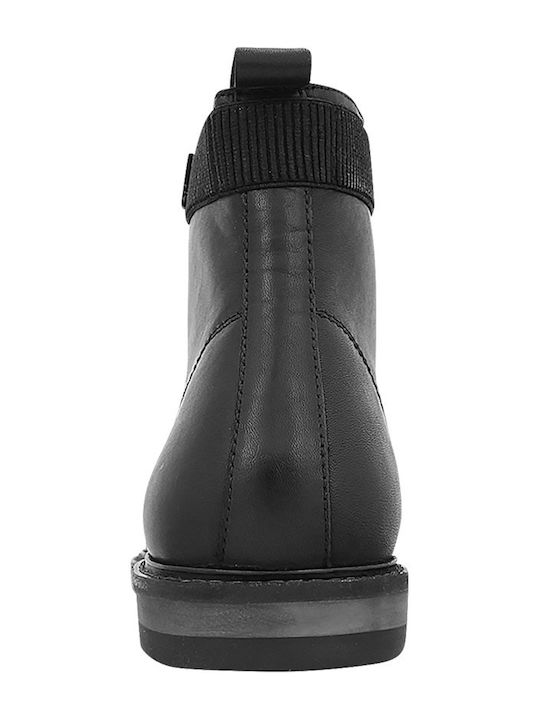 Piele Negru Ghete barbati