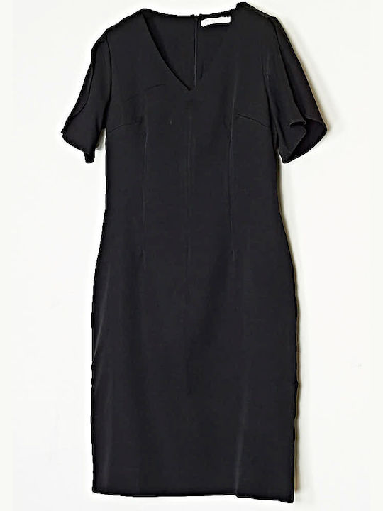 Cuca Midi Dress Black