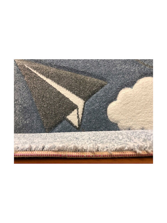 Koulis Carpets 1455A Kids Rug Nori Albastru 70x150cm
