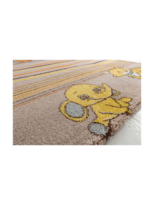 Isexan 1242 Kinder Teppich Mehrfarbig 160x230cm