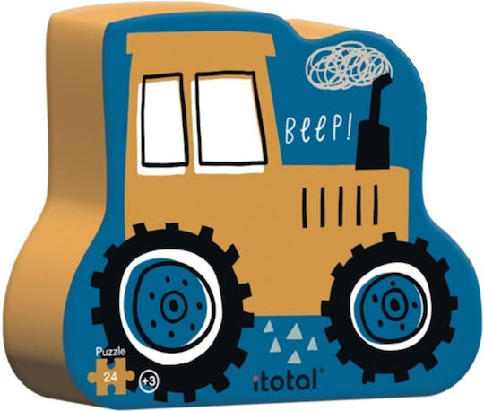 Kinderpuzzle Trucks für 3+ Jahre alt+ Jahre 24pcs Total Gift