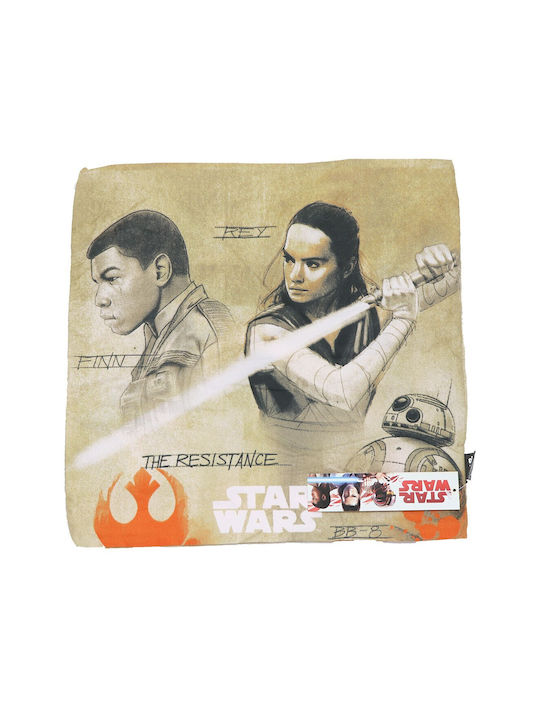 Disney Kids Decorative Pillow Case Star Wars Beige 40x40cm
