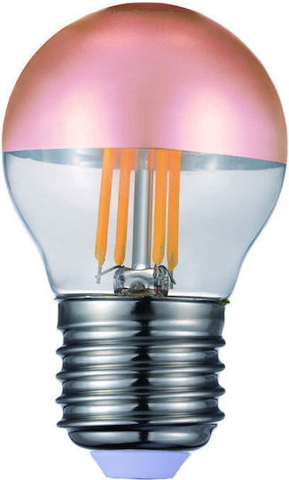 VK Lighting LED Bulb 4W 80mm for Socket E27 and Shape G45 Warm White 350lm Dimmable