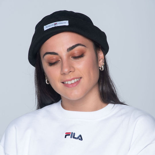Knitted Beanie Cap Black