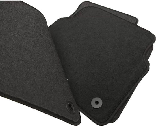 Petex Set of Front and Rear Mats 4pcs for Audi A8 2010+ Black