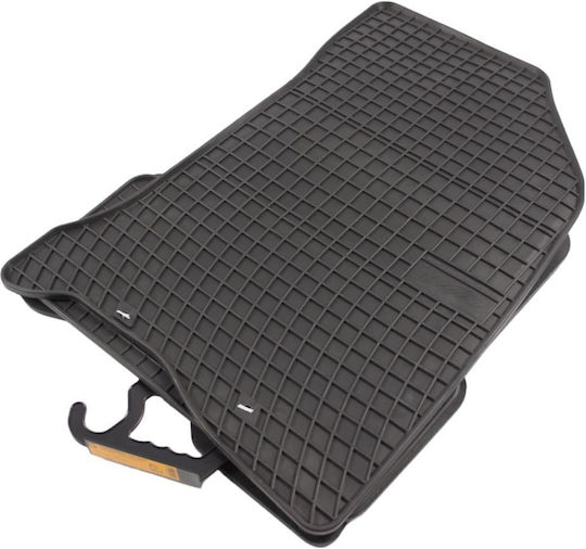 Frogum Set of Front and Rear Mats 4pcs for Renault Laguna 2001-2007 Black