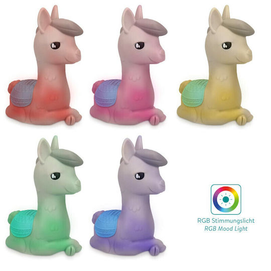 Navaris Led Παιδικό Διακοσμητικό Φωτιστικό Night Light Alpaca Design