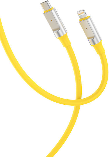 XO Nb251 USB-A zu Lightning Kabel Gelb 1m (16.005.0263)