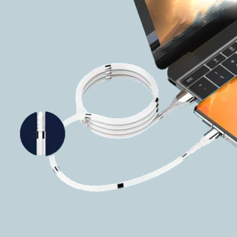 Ldnio LS511 Regular USB-A la Cablu Lightning Alb 1m (LD-LS511LW)
