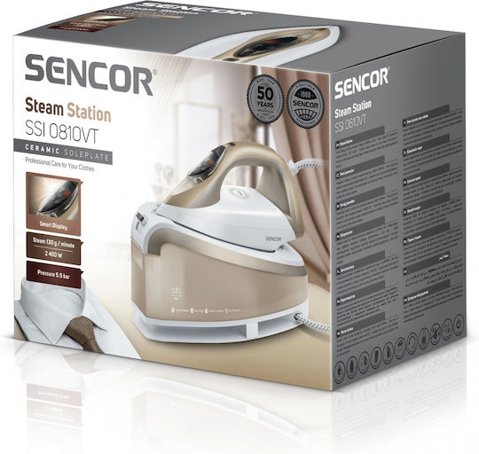Sencor Σύστημα Σιδερώματος Πίεσης 5.5bar με Δοχείο 1.5lt