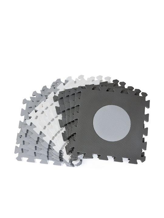 Moby System Kinderbodenpuzzle Grey 16Stück