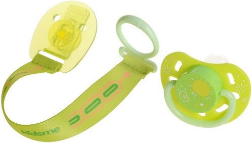 Kidsme Pacifiers Accessories Ribbon for Pacifier from Fabric Green