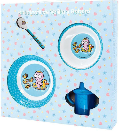 Laken Feeding Set Katuki Saguyaki Sweet Summer made of Melamine 5pcs