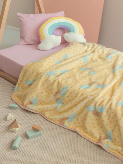 Palamaiki Blanket Velvet Cloudy Cloudy 160x220cm