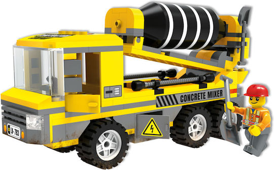 Blocki Concrete Mixer Building Blocks for 6+ Years 217 Pieces
