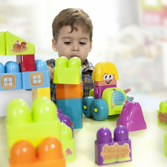 Miniland Τουβλάκια Super Blocks Φάρμα για 1.5+ Ετών 38τμχ