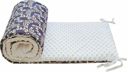 Tiny Toes Myrtille Crib Bumpers Classic Inside Blue 30x210cm