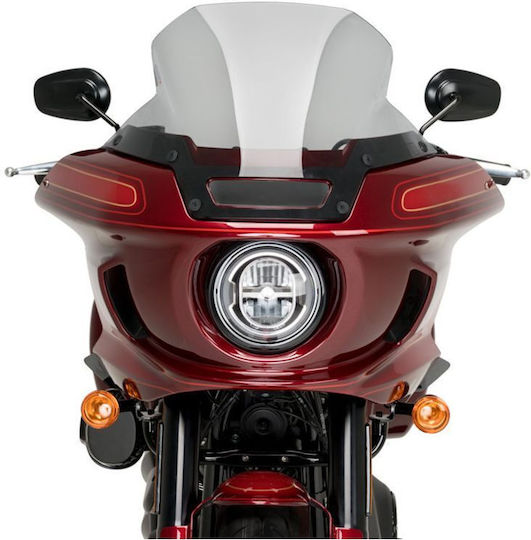 Puig Motorcycle Windshield & Windscreen Tinted Visor for Ducati Cruiser for Keeway Cruiser 21366H