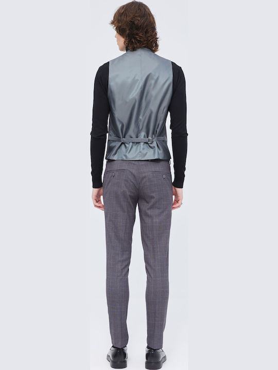 Men's Vest Slim Fit Gray
