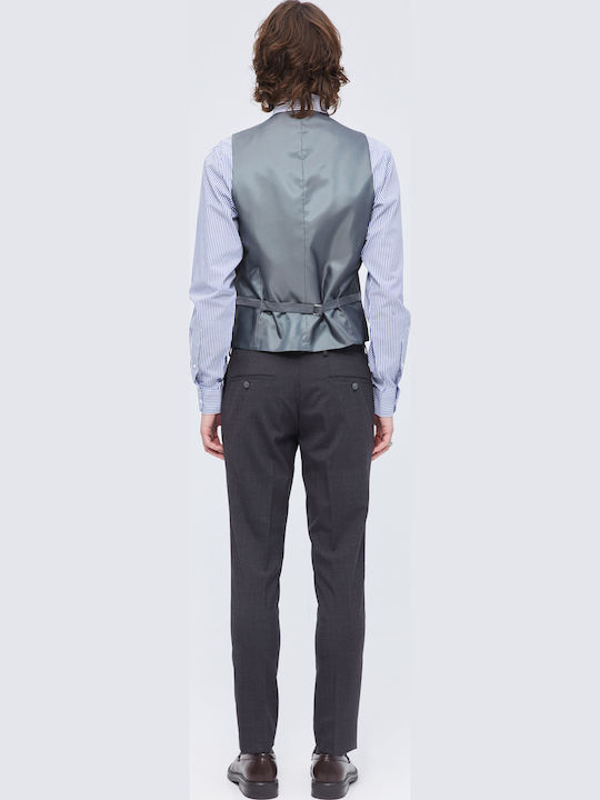 Men's Vest Slim Fit Gray