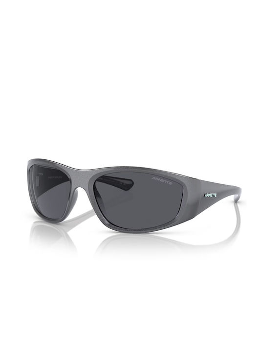 Arnette Men's Sunglasses with Gray Plastic Frame and Gray Lens AN4331 291787