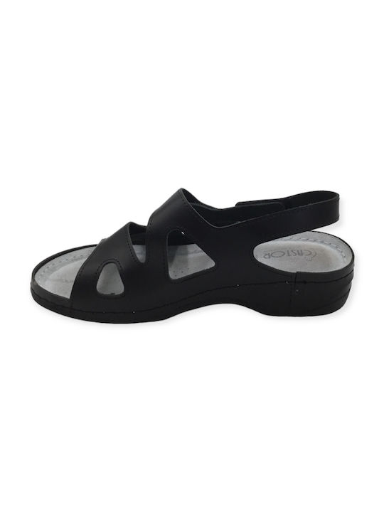 Castor Anatomic Women's Flat Sandals Anatomic in Black Color