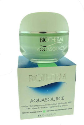 Biotherm Aquasource 24h Deep Hydration Replenishing Cream N fără culoare Hidratantă Cremă Pentru Față 50ml