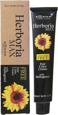 Kyana Herboria Max Ammonia Free Hair Dye no Ammonia 6/3 Dark Blonde Gold 100ml