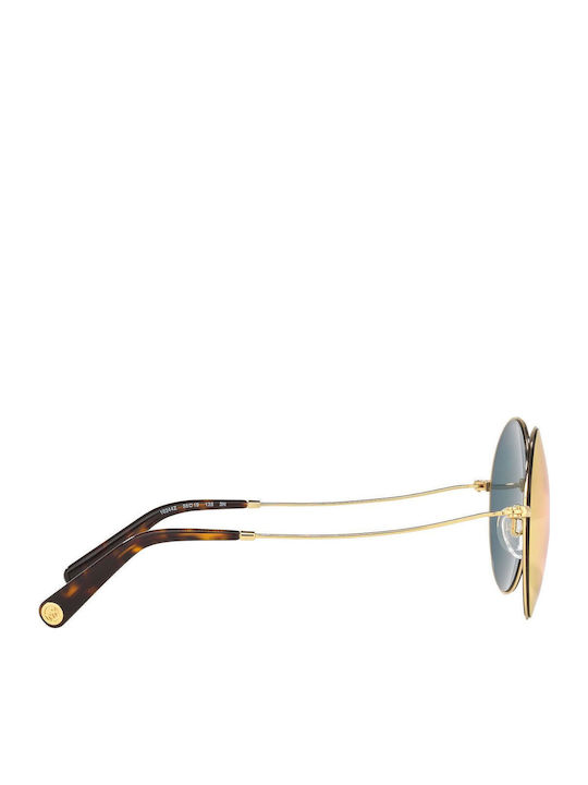 Michael Kors Kendall II Women's Sunglasses with Gold Metal Frame MK5017 10244Z