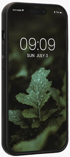 KWmobile Natural Back Cover Wooden Brown (iPhone 15 Pro)